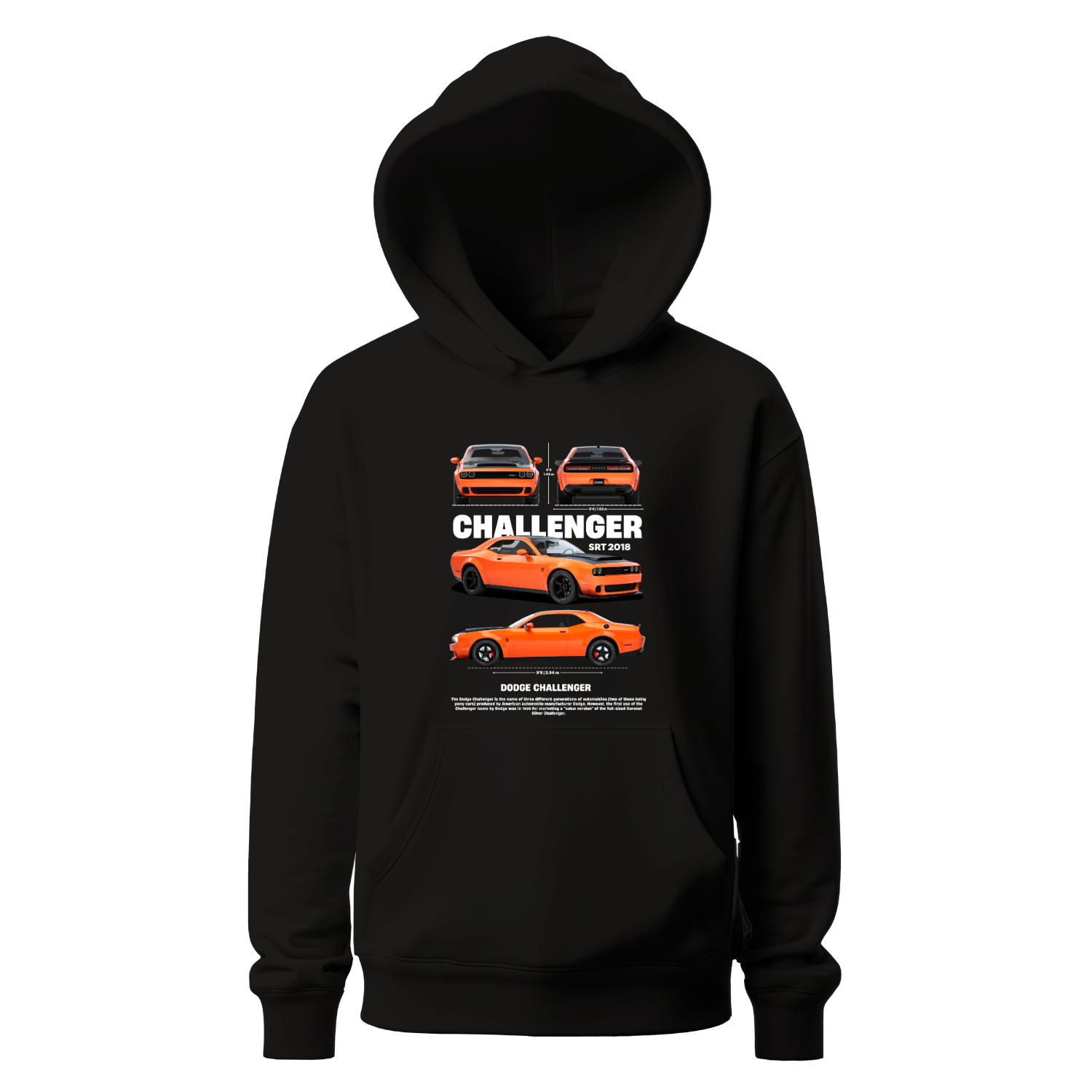 Polerón Challenger SRT 2018 Blueprint – Dodge