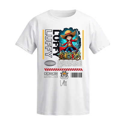 Polera Luffy Bitácora del Rey – One Piece