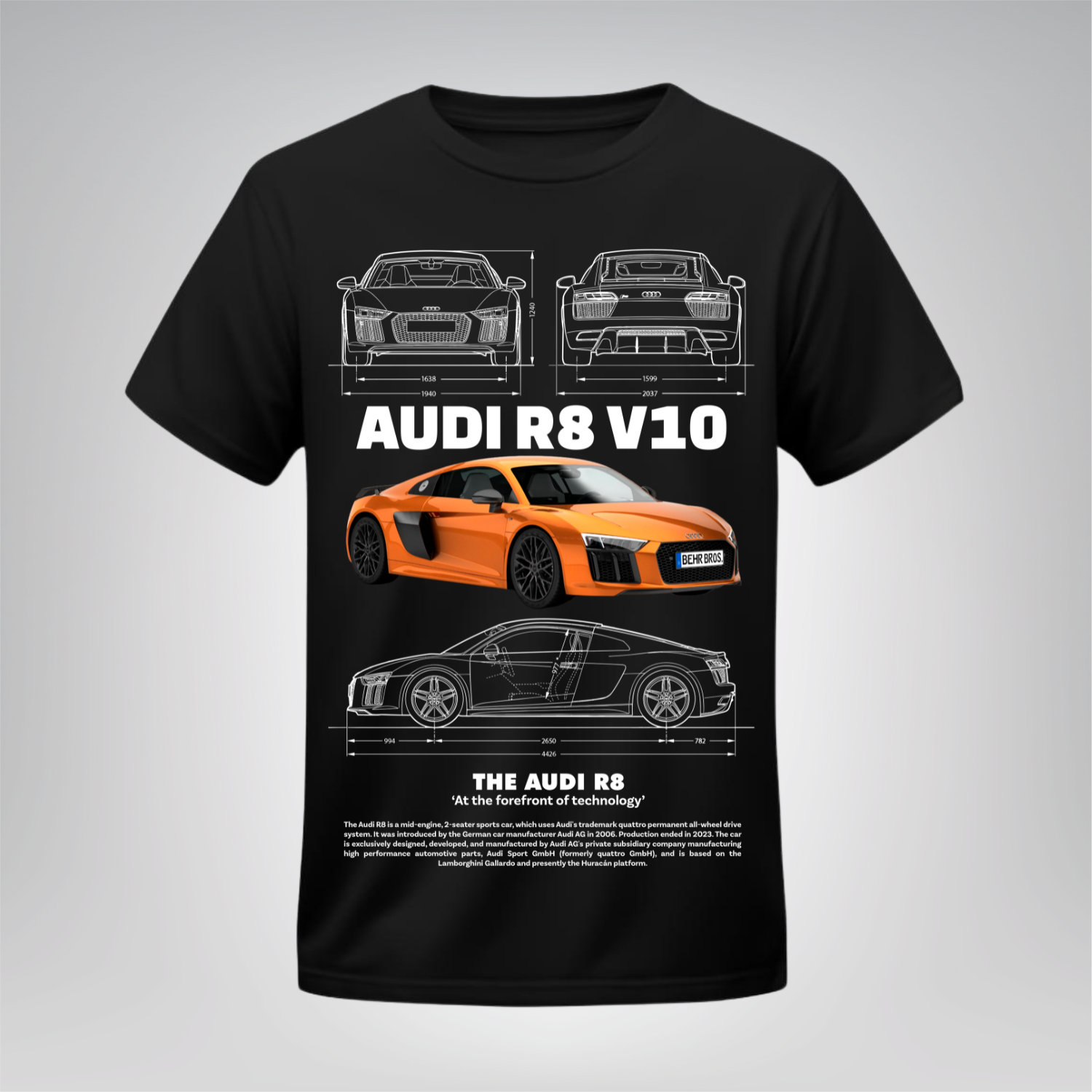 Polera R8 V10 – Audi