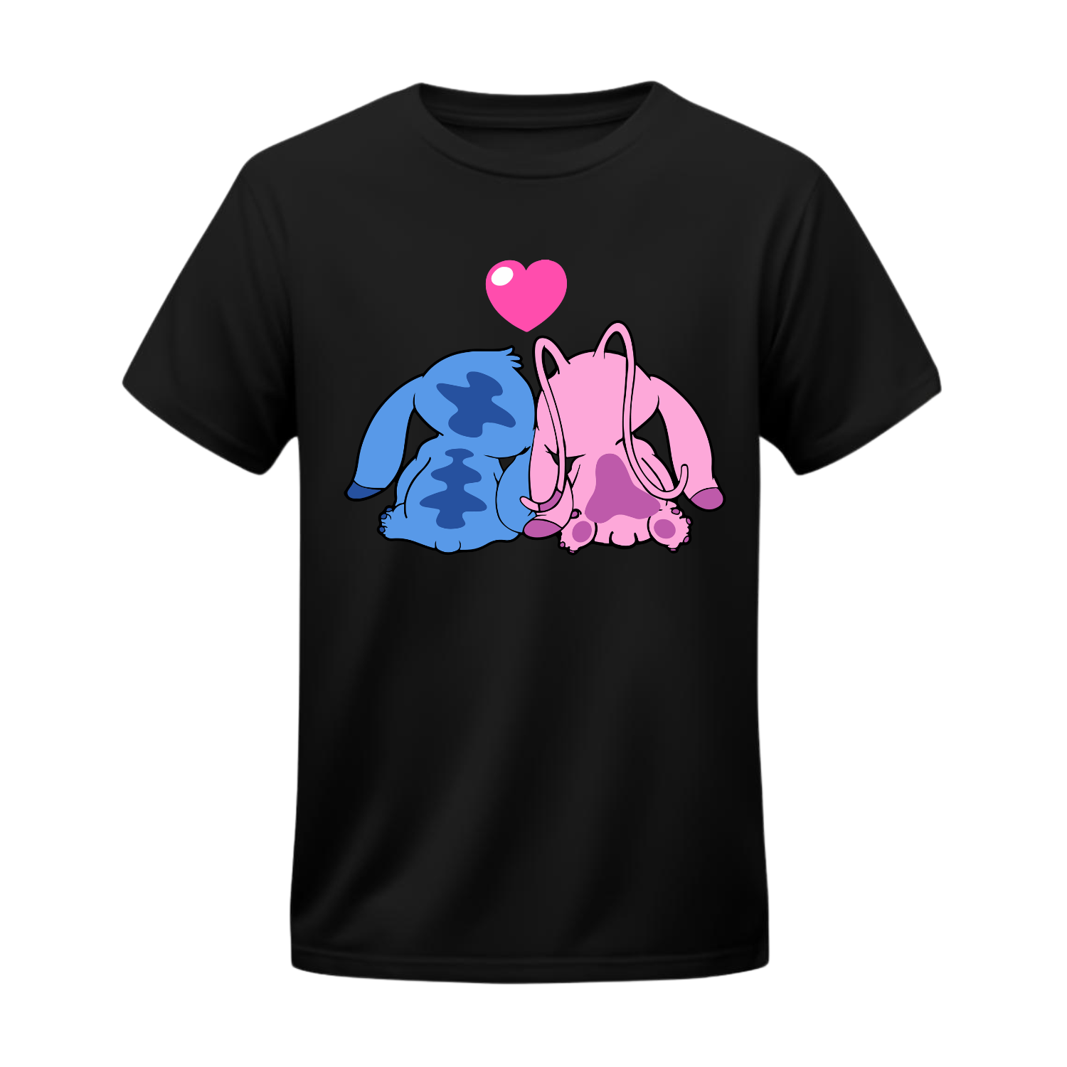 Polera Stitch & Angel Amor Infinito – Lilo & Stitch