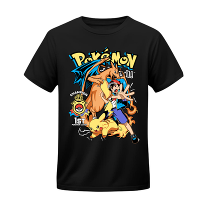 Polera Ash Campeón Legendario – Pokémon