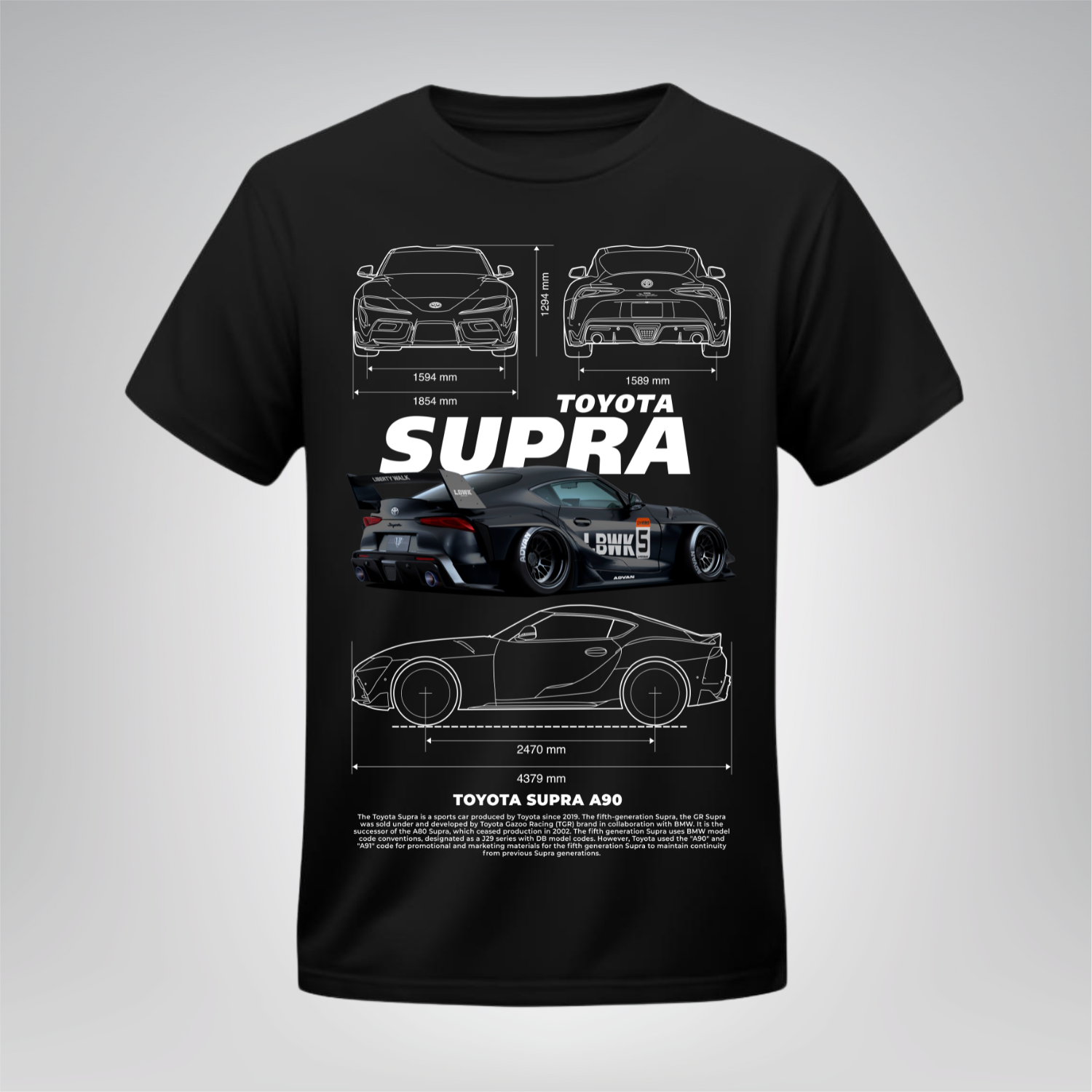 Polera Supra A90 – Toyota