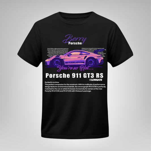 Polera Berry 911 GT3 RS- Porsche
