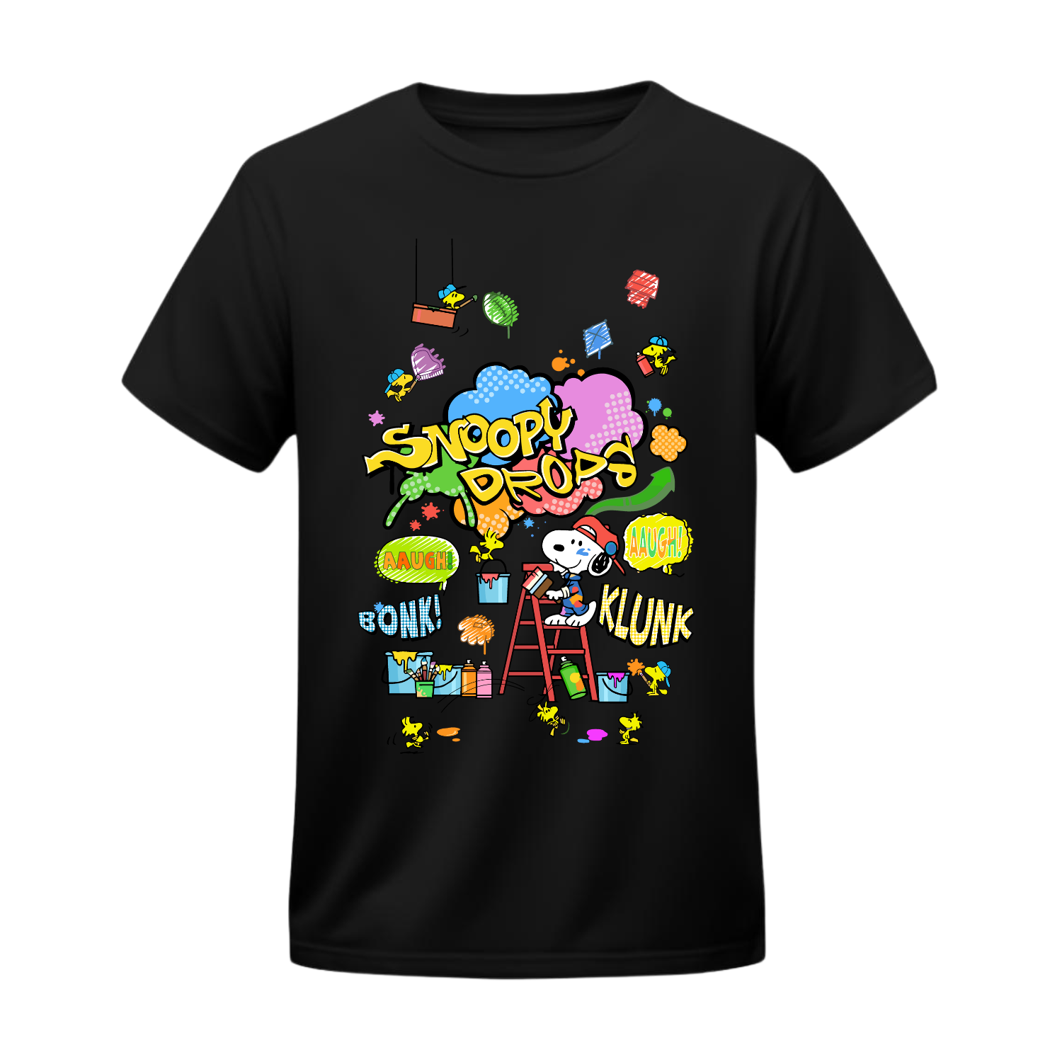 Polera Snoopy Drops Graffiti – Peanuts