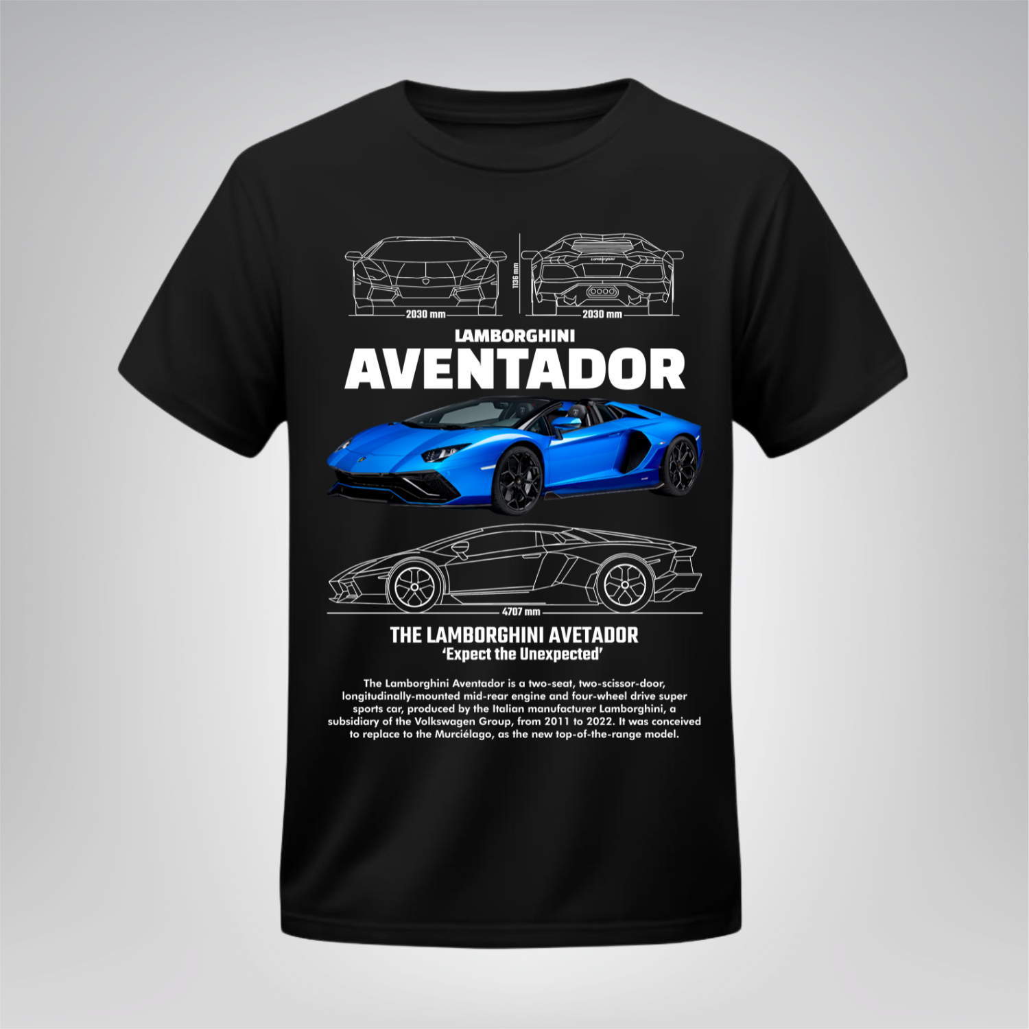 Polera Aventador Roadster – Lamborghini