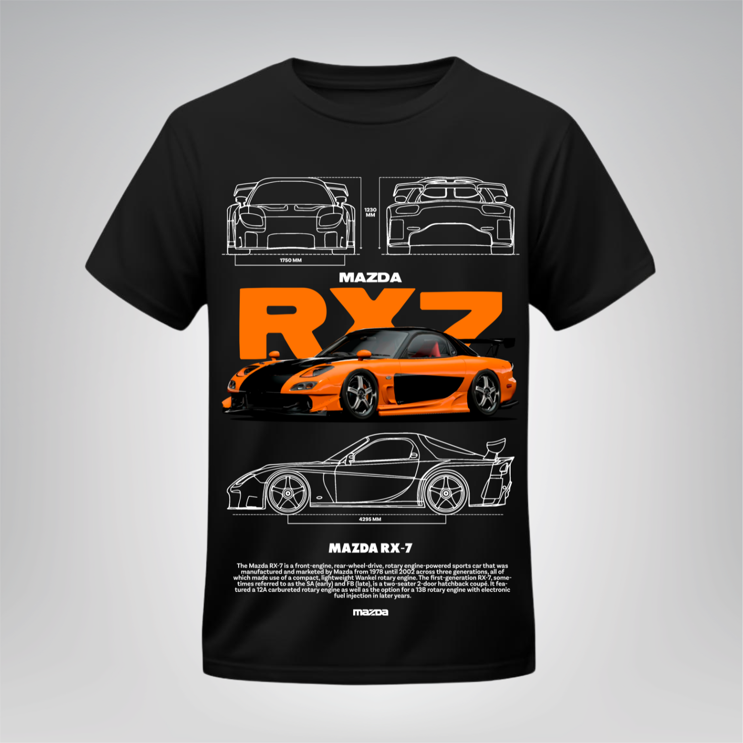 Polera Mazda RX-7 – JDM Legend