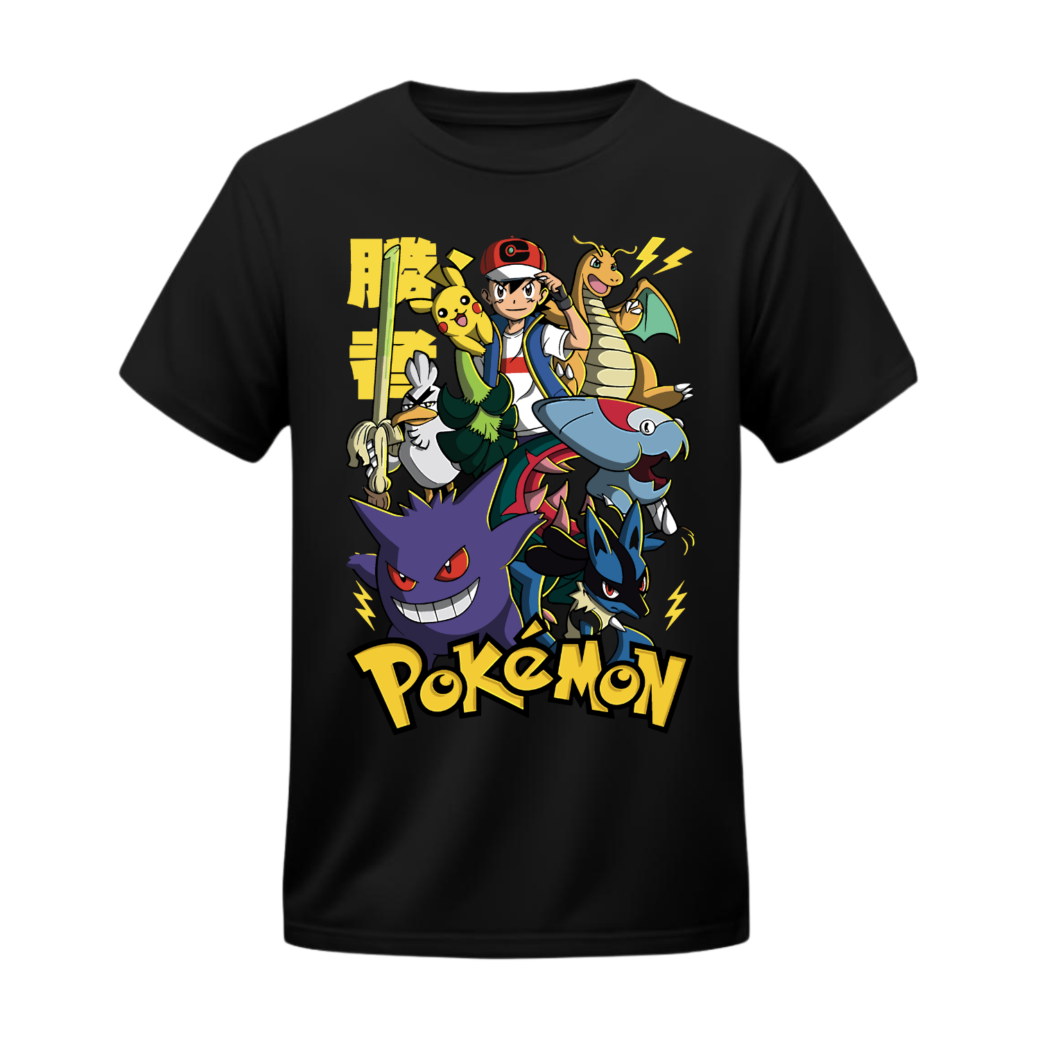 Polera Ash Equipo Maestro – Pokémon