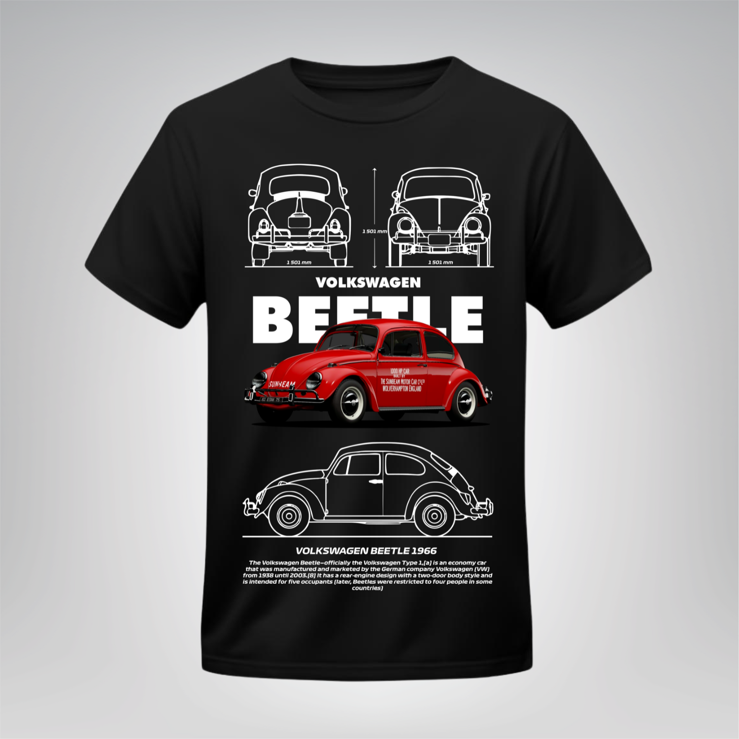 Polera Beetle 1966 – Volkswagen