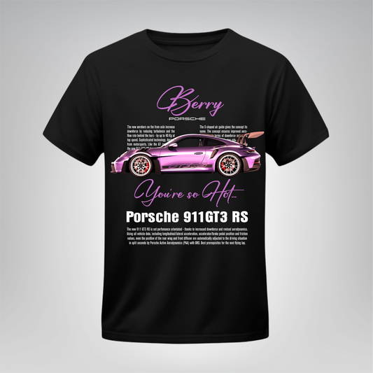 Polera Berry 911 GT3 RS- Porsche