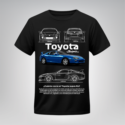 Polera Supra MK4 Azul – Toyota