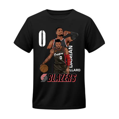 Polera Damian Lillard "Dame Time" – Portland Trail Blazers