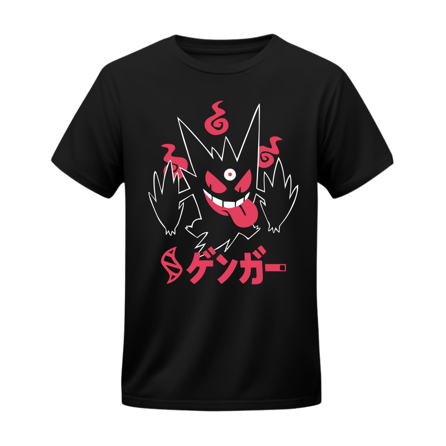 Polera Mega Gengar Abstract – Pokémon
