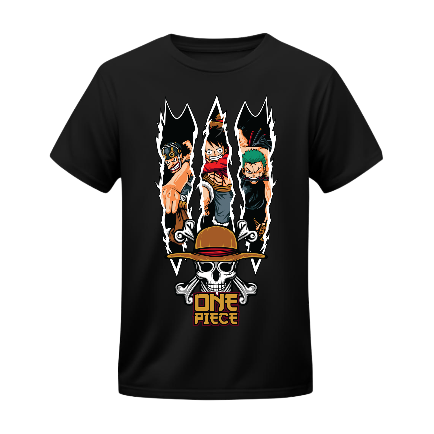 Polera Trío Monstruoso Slash – One Piece