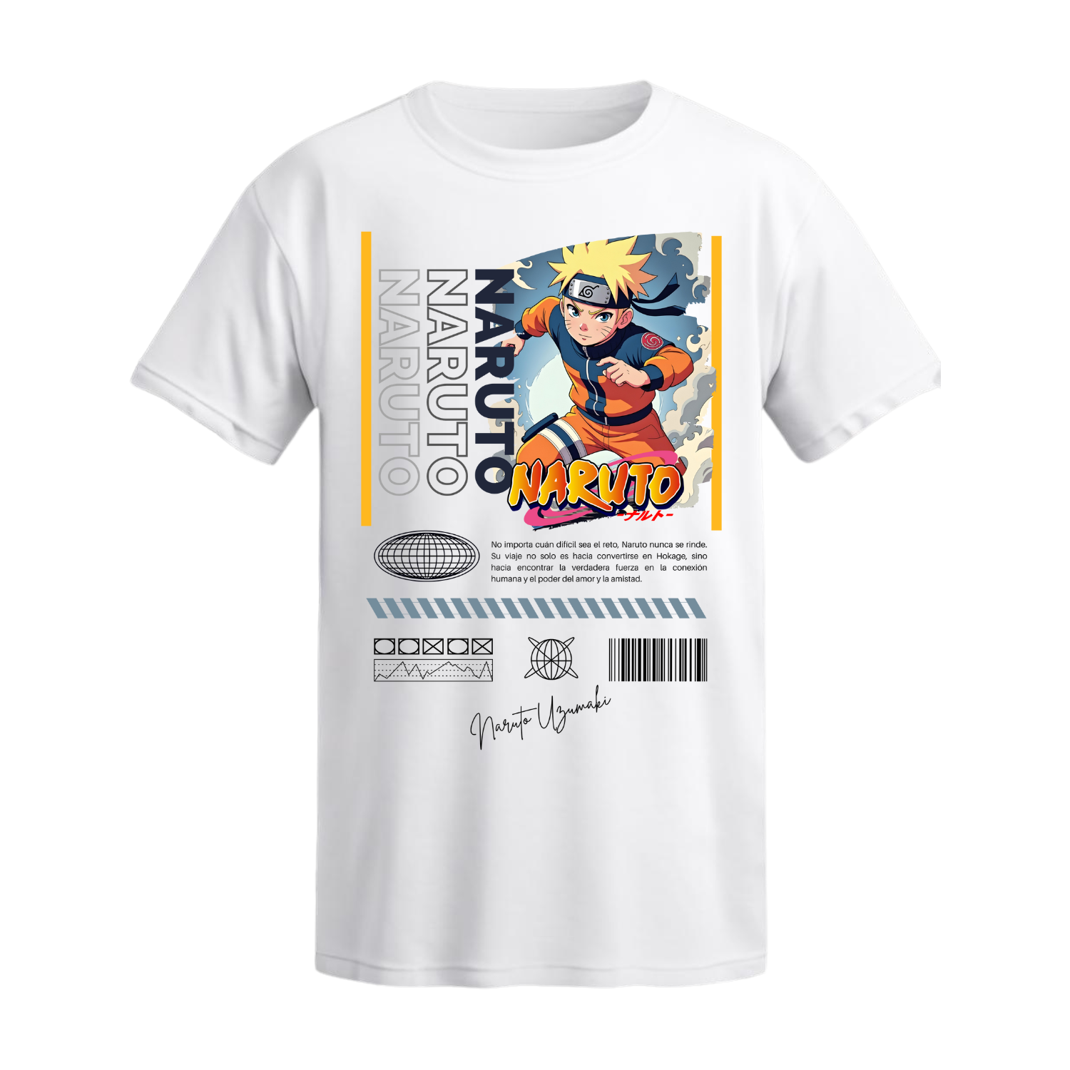 Polera El Camino del Ninja – Naruto