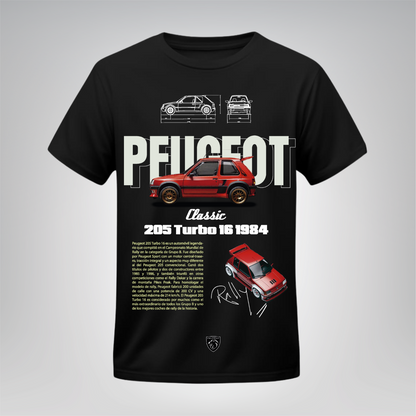 Polera Peugeot 205 Turbo 16 – Peugeot