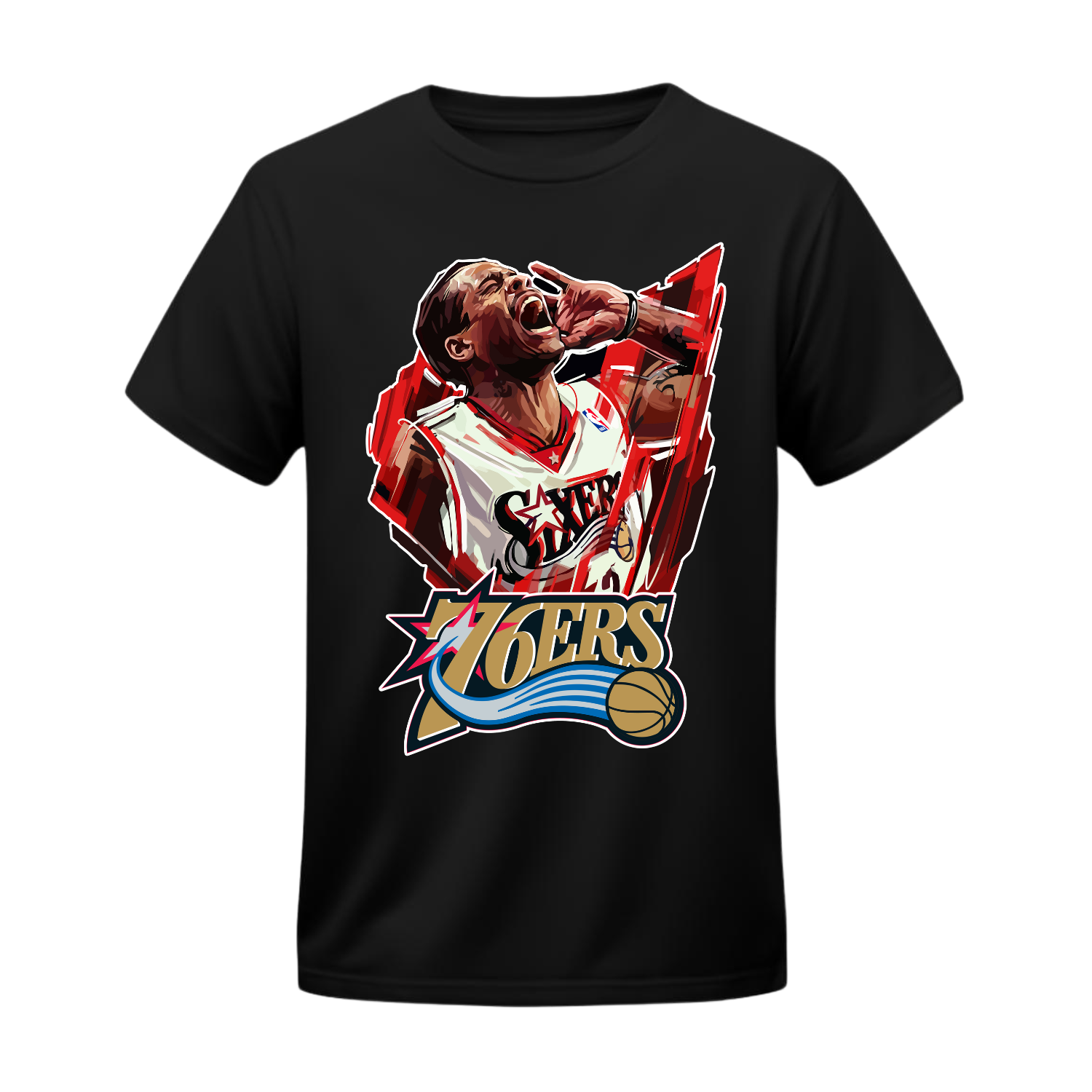 Polera The Answer – Philadelphia 76ers