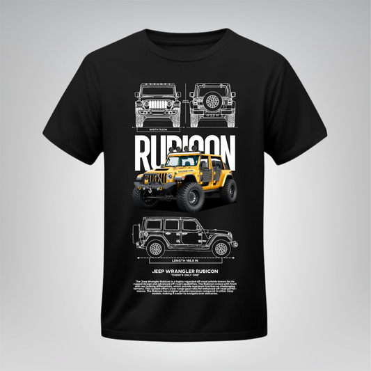 Polera Jeep Wrangler Rubicon – Off-Road Blueprint
