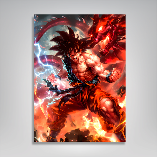 Cuadro Furia del Dragón – Dragon Ball