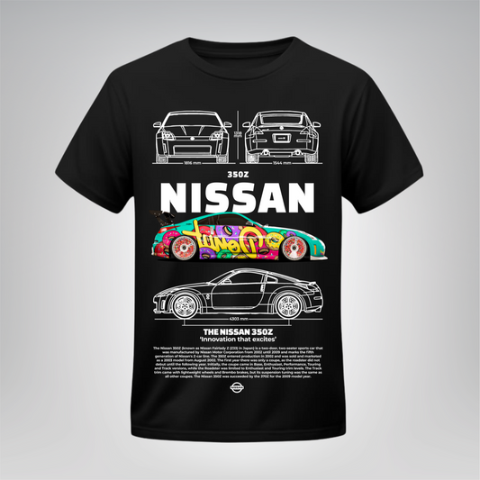 Polera Nissan 350Z – JDM Tuning Edition