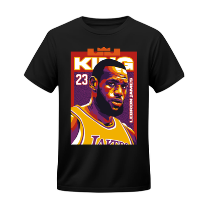 Polera LeBron James "The King" – Los Angeles Lakers