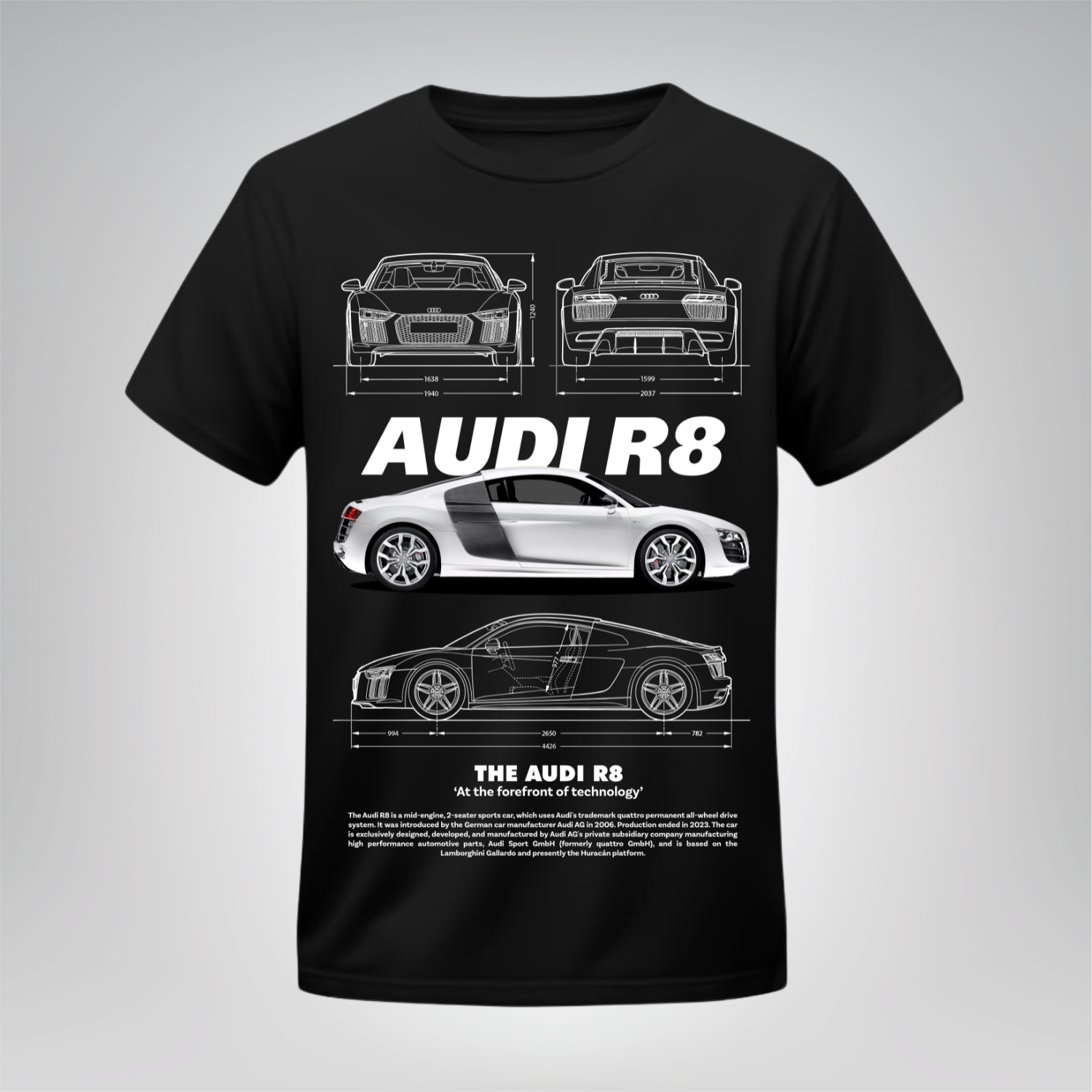 Polera R8 – Audi