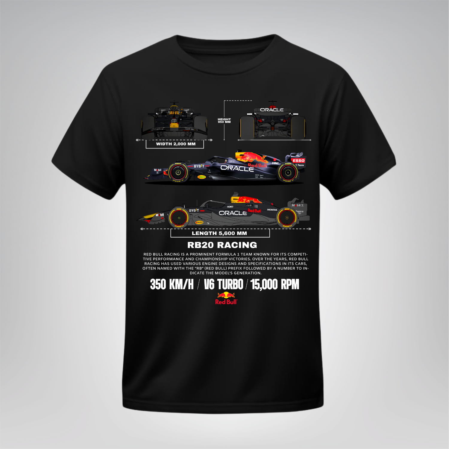 Polera RB20 Racing – Red Bull