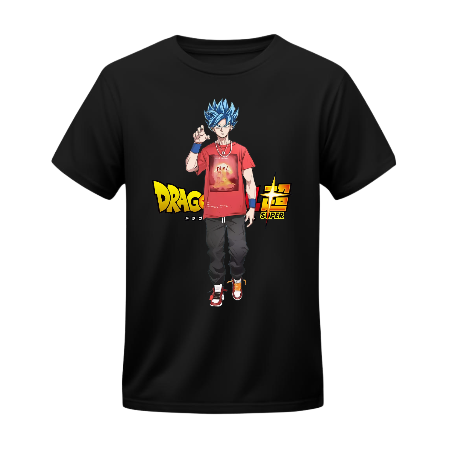Polera Goku Blue Urban Pulse – Dragon Ball Super