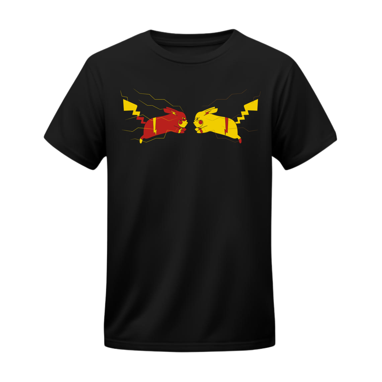 Polera Choque de Rayos – Pokémon x DC