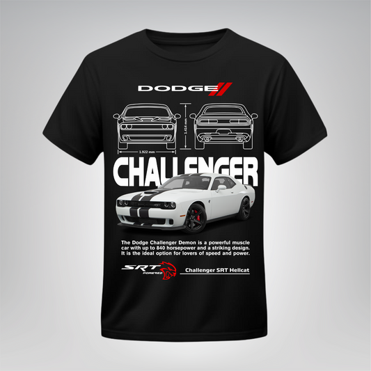 Polera Challenger SRT Hellcat – Dodge