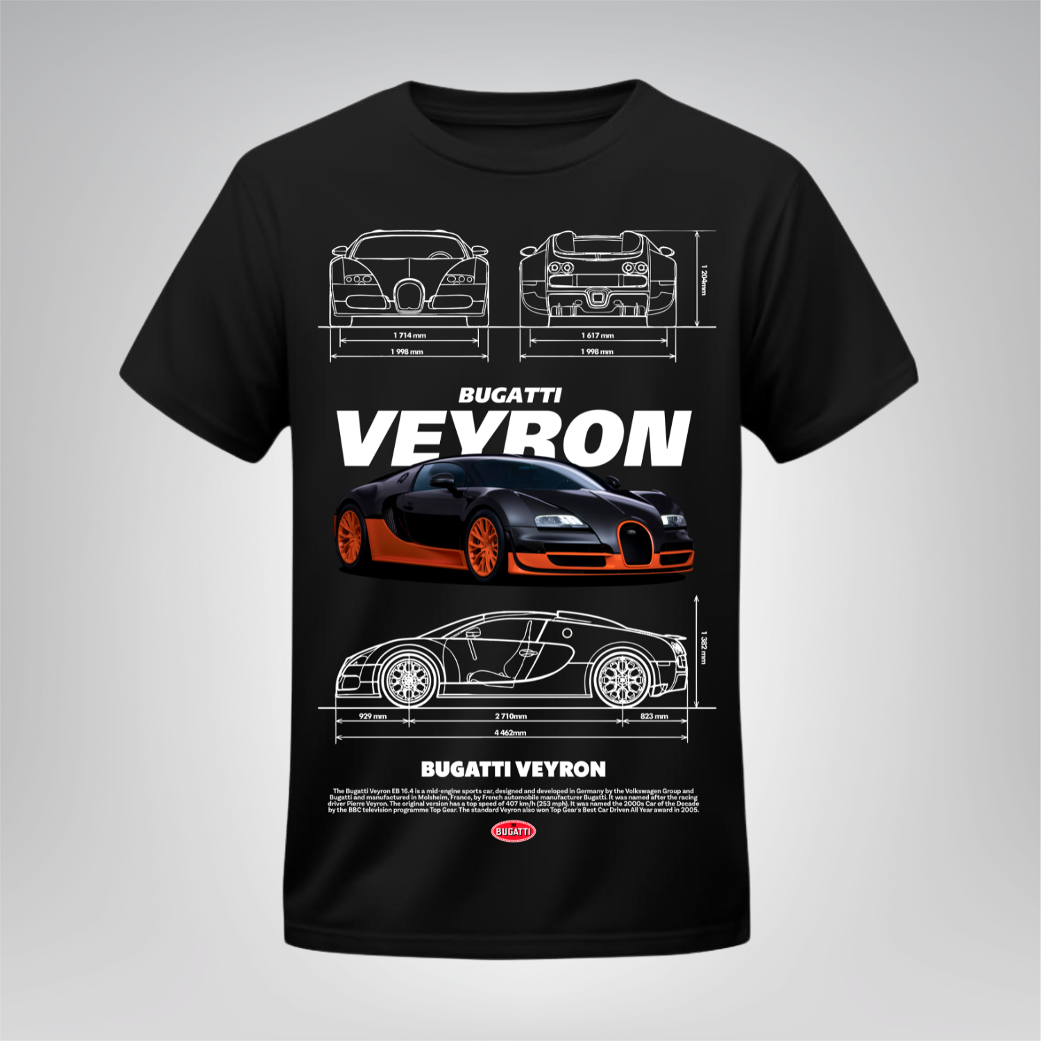 Polera Veyron – Bugatti