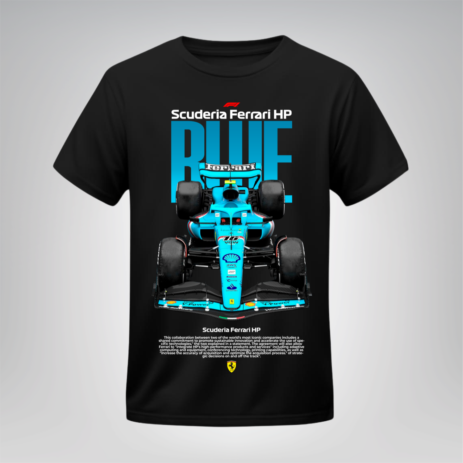 Polera Blue Edition – Ferrari
