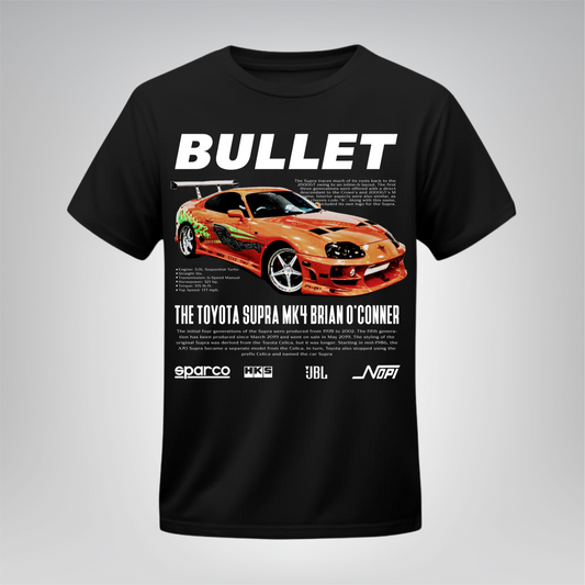 Polera Bullet Supra MK4 – Rápidos y Furiosos