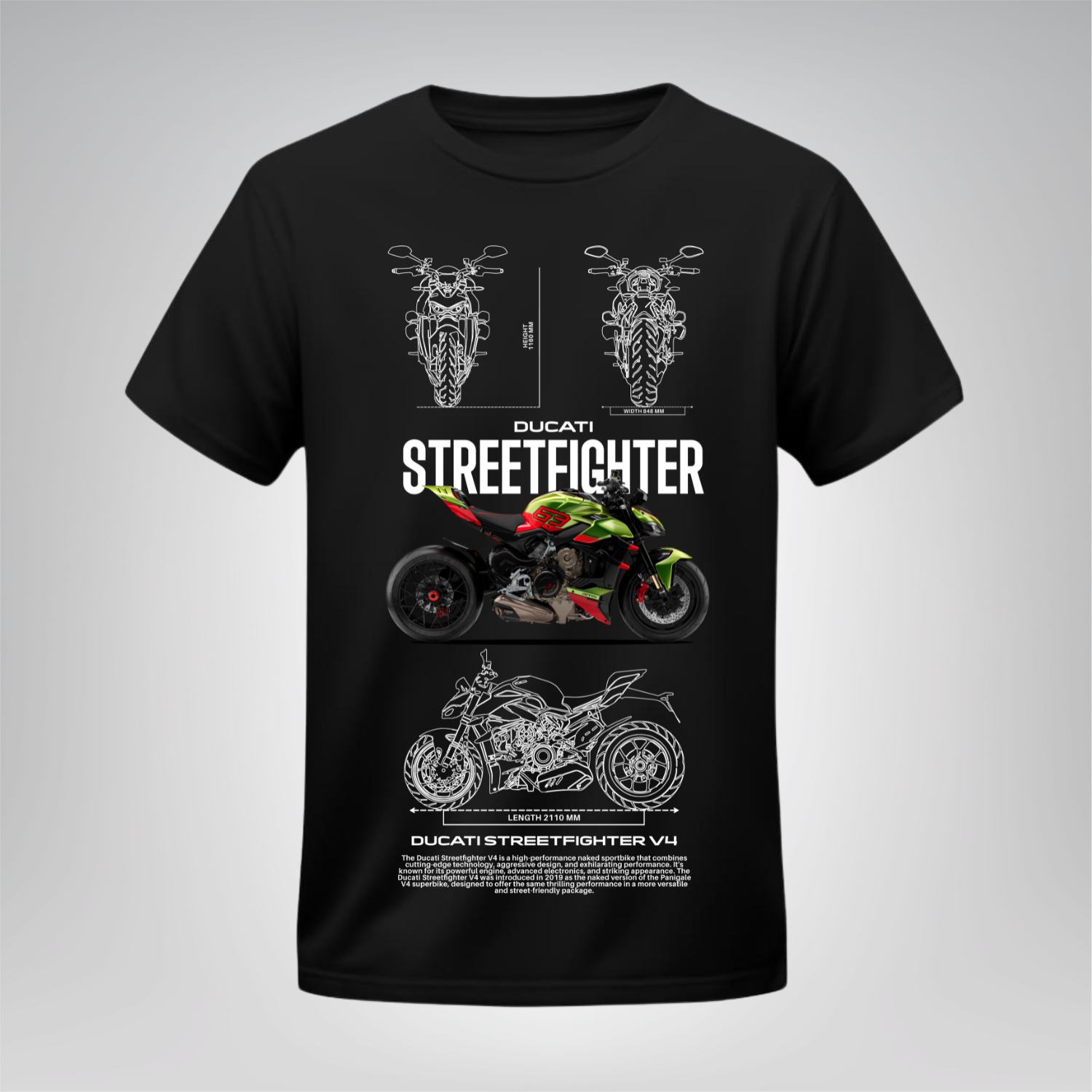 Polera Ducati Streetfighter V4
