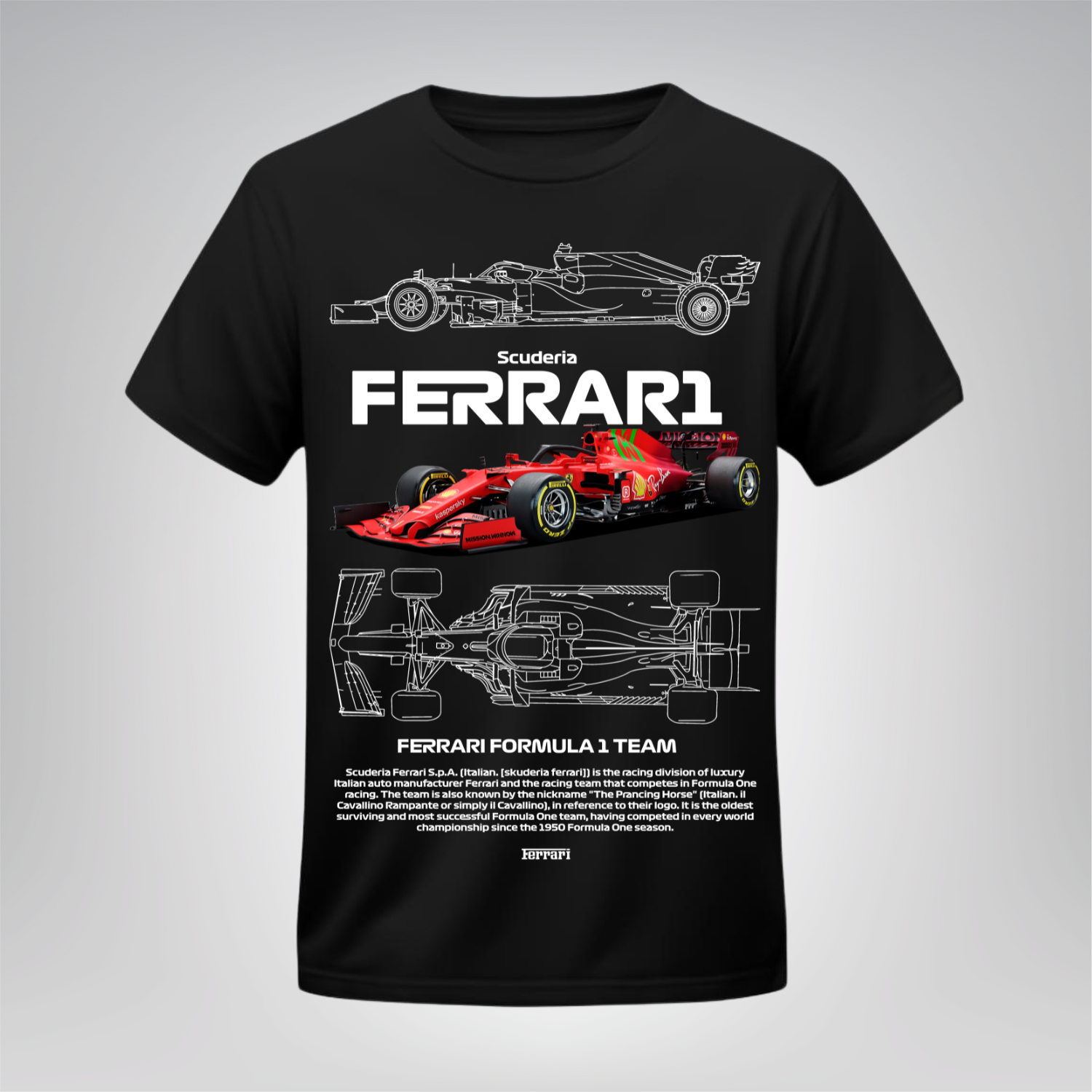 Polera Ferrari F1 – Scuderia Ferrari