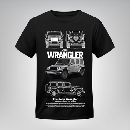 Polera Wrangler Blueprint – Jeep