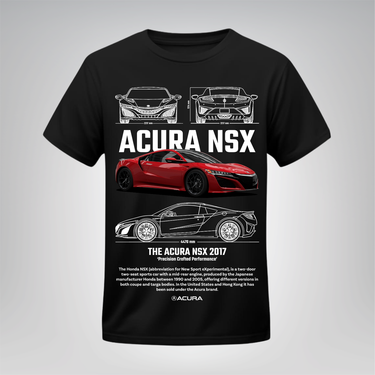 Polera NSX 2017 – Acura