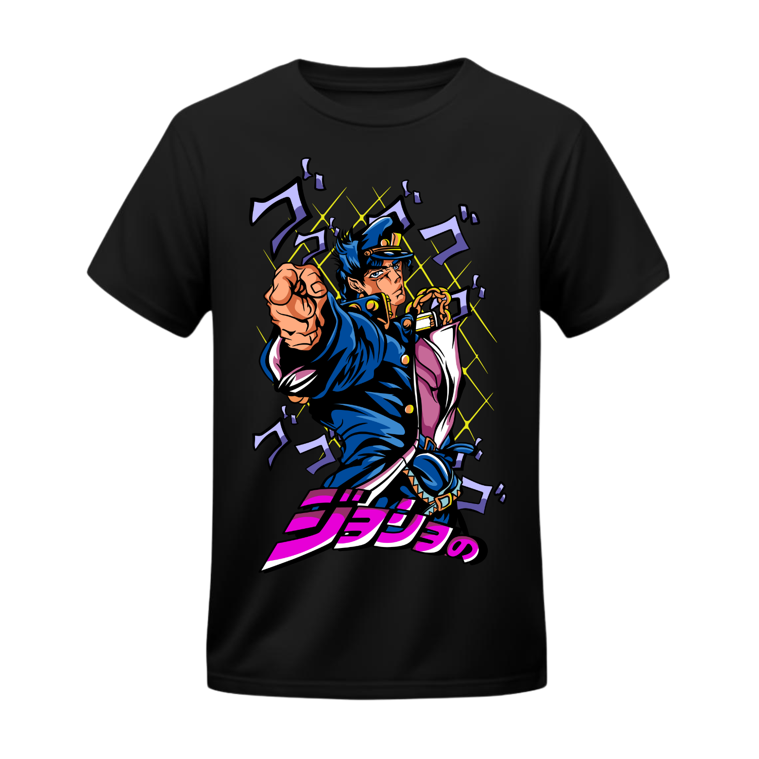 Polera Jotaro Kujo Platinum Pose – JoJo's Bizarre Adventure