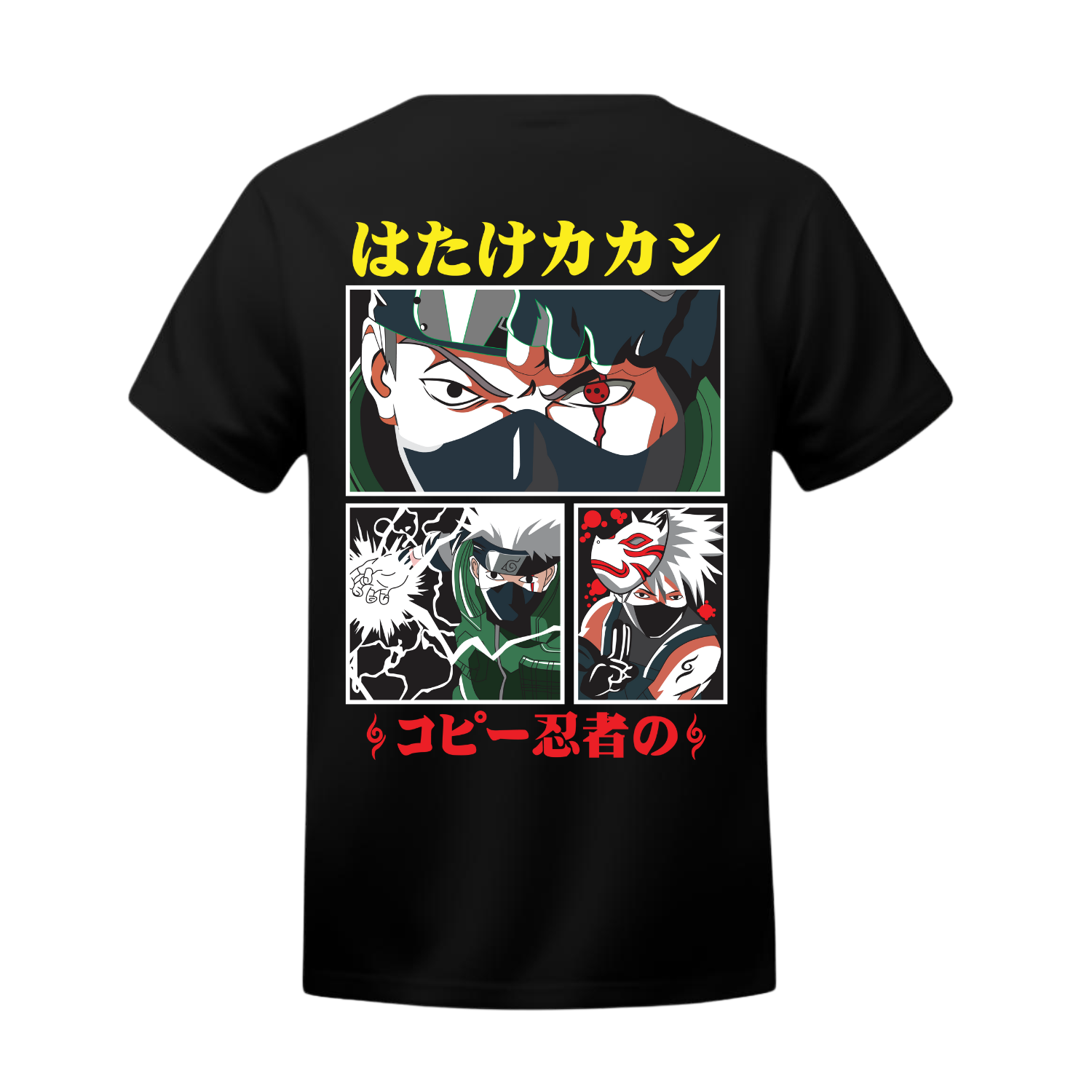 Polera Kakashi: El Ninja Que Copia – Naruto