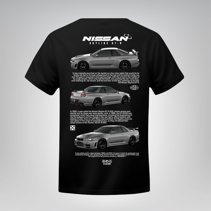 Polera Nissan Skyline GT-R Historia