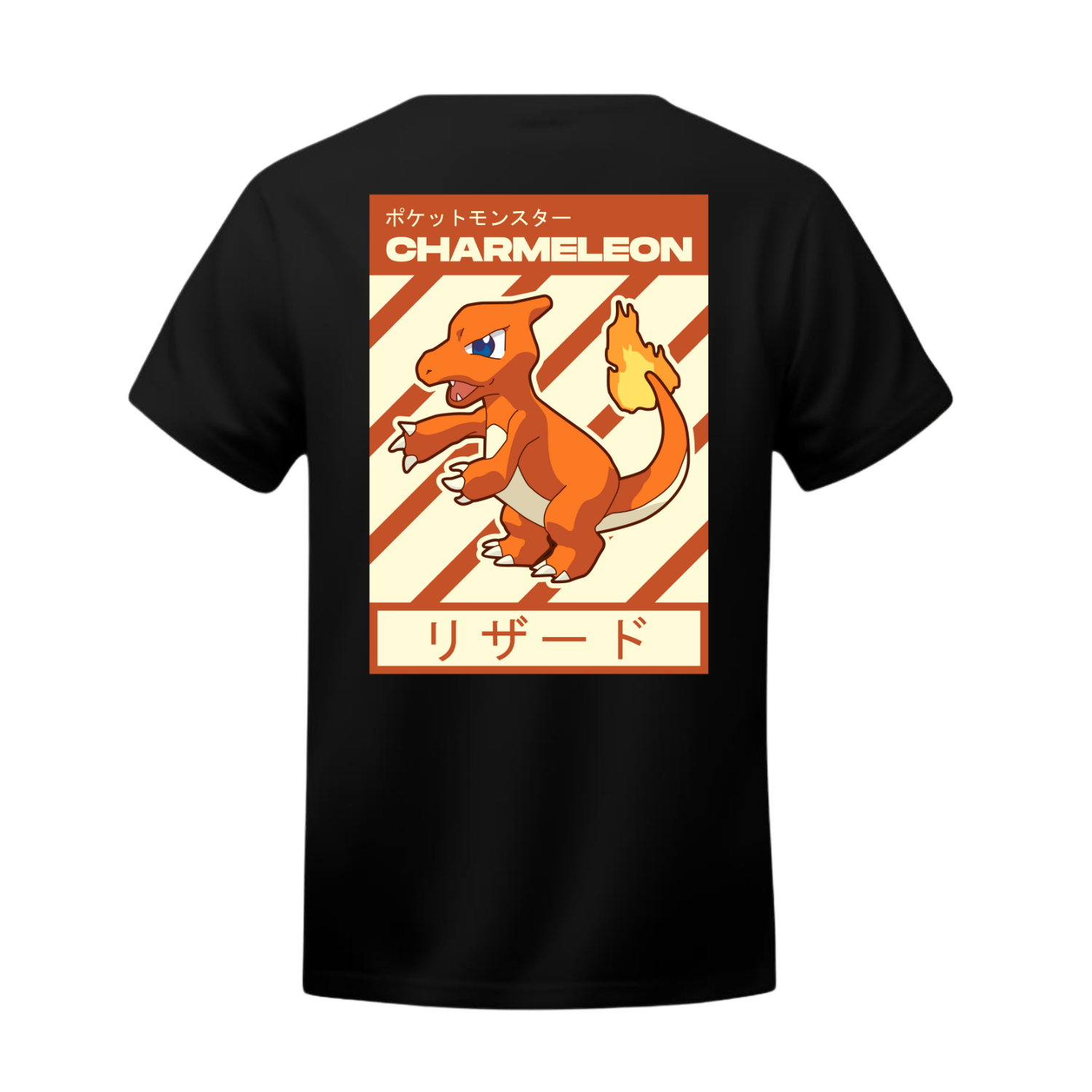 Polera Charmeleon Retro Kanji – Pokémon