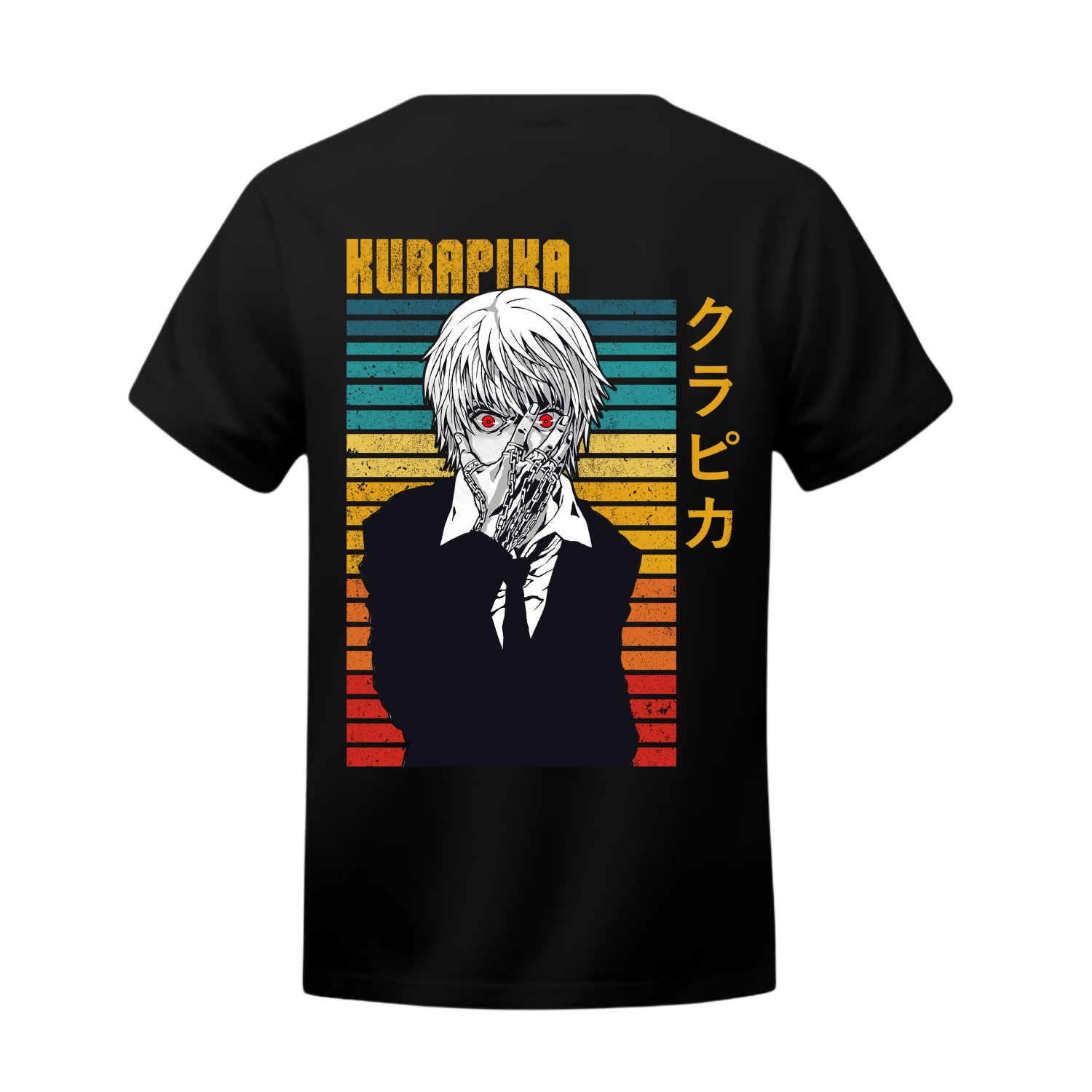 Polera Kurapika Scarlet Eyes – Hunter x Hunter