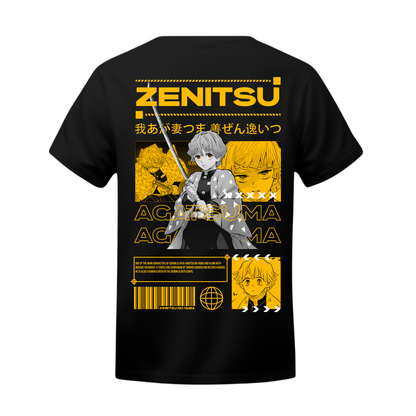 Polera Zenitsu: Destello del Rayo – Kimetsu no Yaiba