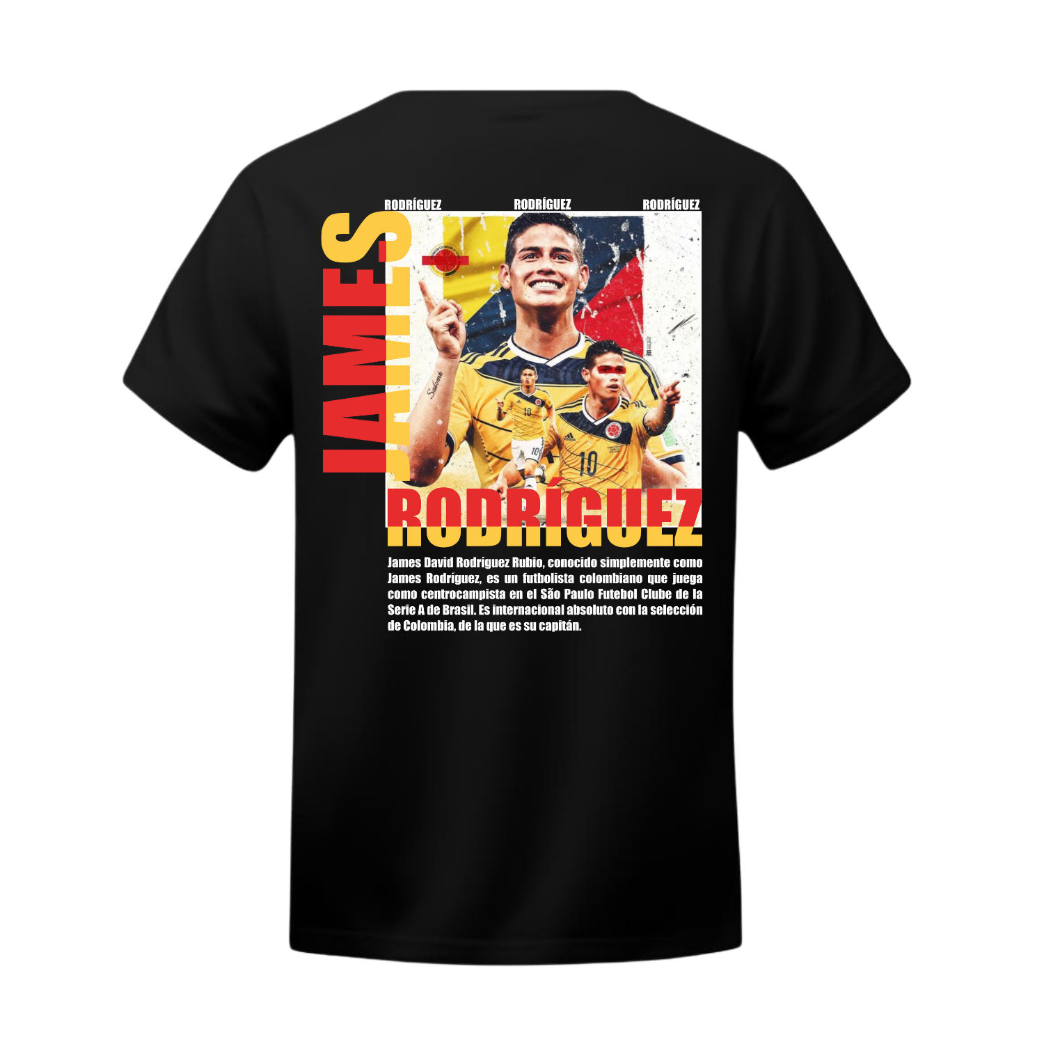 Polera James Rodríguez El 10 Eterno – Selección Colombia