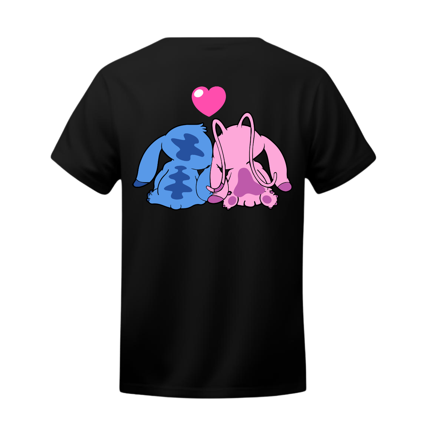 Polera Stitch & Angel Amor Infinito – Lilo & Stitch