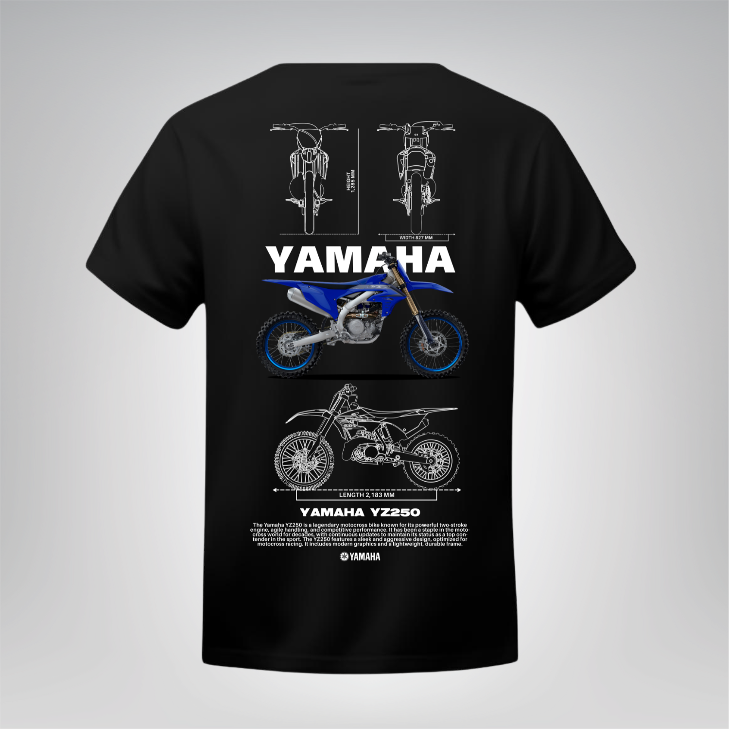 Polera Yamaha YZ250 – Motocross Power