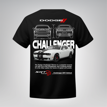 Polera Challenger SRT Hellcat – Dodge