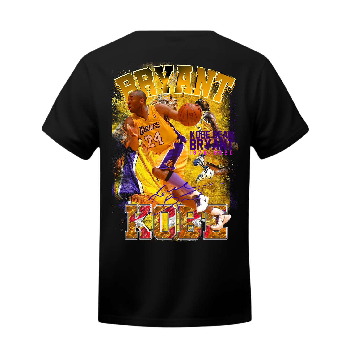 Polera Kobe Bryant "Black Mamba" – NBA