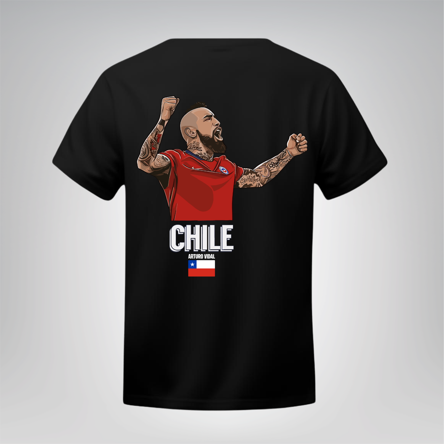 Polera La Roja Arturo Vidal – Selección de Chile