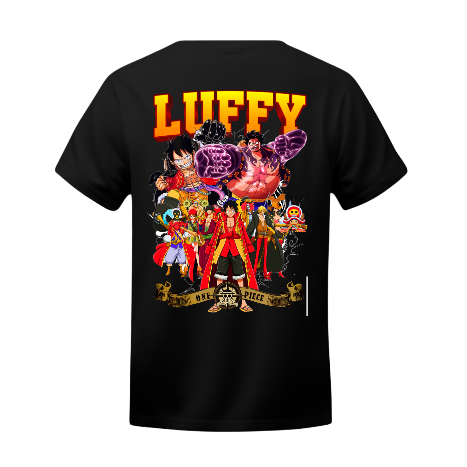Polera Luffy Gears & Crew – One Piece