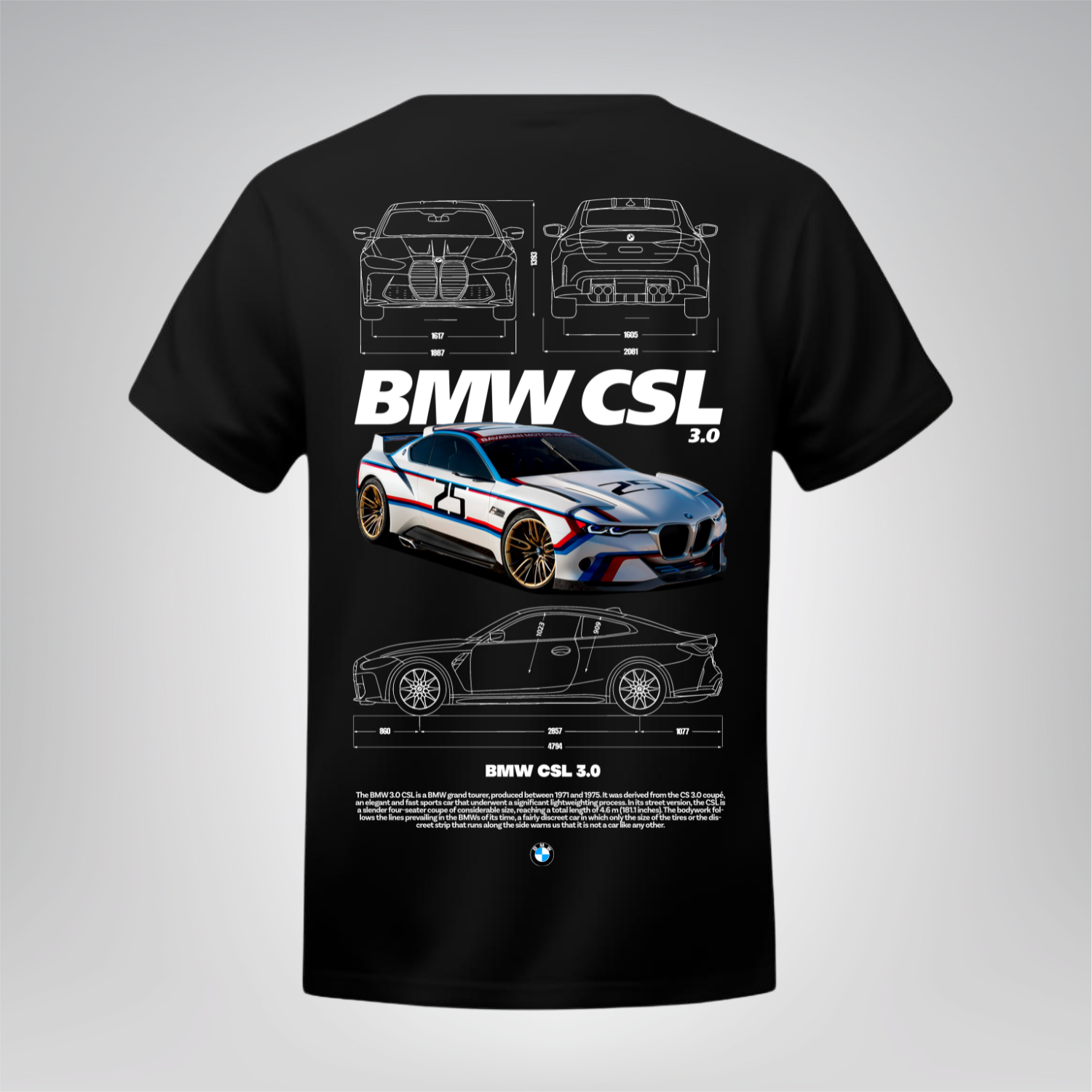 Polera BMW CSL 3.0 – BMW